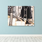 NUNストレッチされたキャンバス印刷 キャンバスプリント (インサイチュ (ウッドフロア))