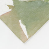 Nun 55th Anniversary Jubilee Custom Name Pink Rose フリースブランケット (角)