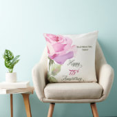 Nun 60th Anniversary Catholic Jubilee Pink Rose クッション (椅子)