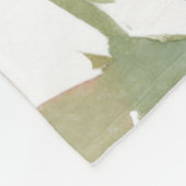 Nun 60th Anniversary Jubilee Custom Name Pink Rose フリースブランケット (角)