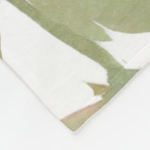 Nun Custom Name 75th Anniversary Pink Rose フリースブランケット (角)