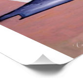 「Nun Descing the Artist」、光沢紙 ポスター (コーナー)