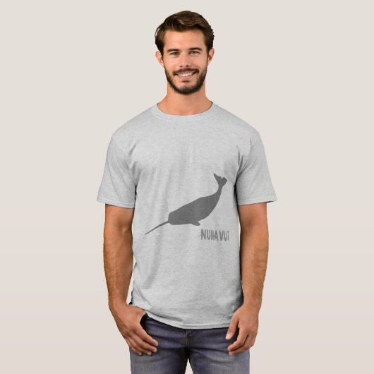 Nunavut Narwhal Tシャツ (正面フル)