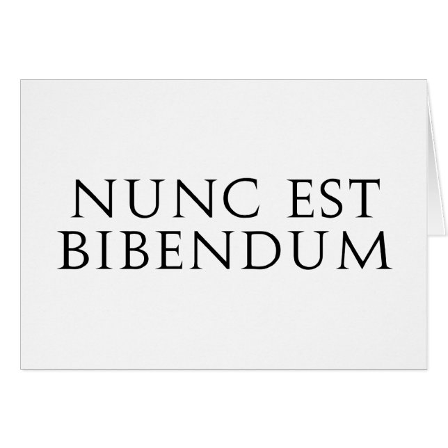 Nunc米国東部標準時刻Bibendum (正面横)