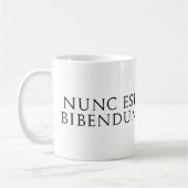 Nunc米国東部標準時刻Bibendum コーヒーマグカップ (左)