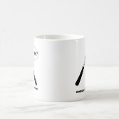 Nunchucksは問題を解決します コーヒーマグカップ (中央)