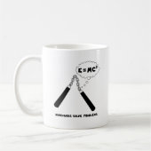 Nunchucksは問題を解決します コーヒーマグカップ (左)