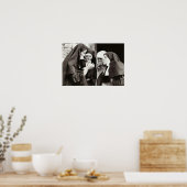 Nuns喫煙ヴィンテージ写真19x13in ポスター (キッチン)