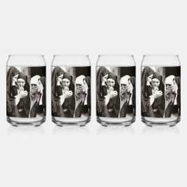 Nuns喫煙ヴィンテージ写真 ガラス缶