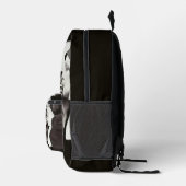 NUNS喫煙ヴィンテージ写真 プリントバックパック (右)