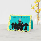 Nuns "ゴールデンジュビリー"カード&トートバッグ カード (黄色い花)