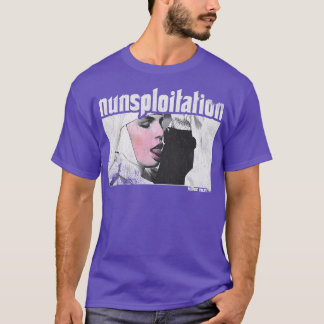 Nunsploitation 70sスタイルサブフィルム tシャツ