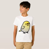 Nunu the Chubby Budgie Tシャツ (正面フル)