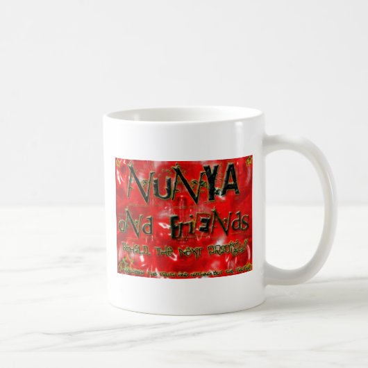Nunyaおよび友人のマグ コーヒーマグカップ (右)