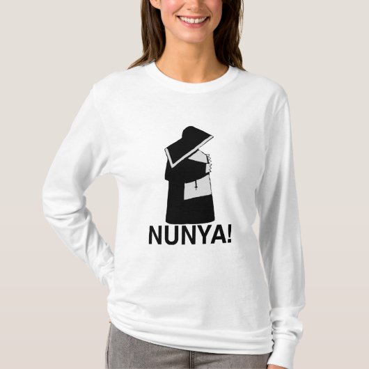 NunyaのTシャツ Tシャツ (正面)