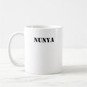 nunya.png コーヒーマグカップ (左)