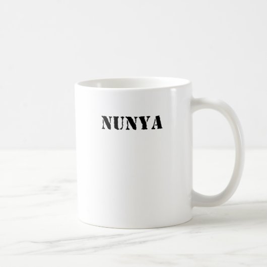 nunya.png コーヒーマグカップ (右)