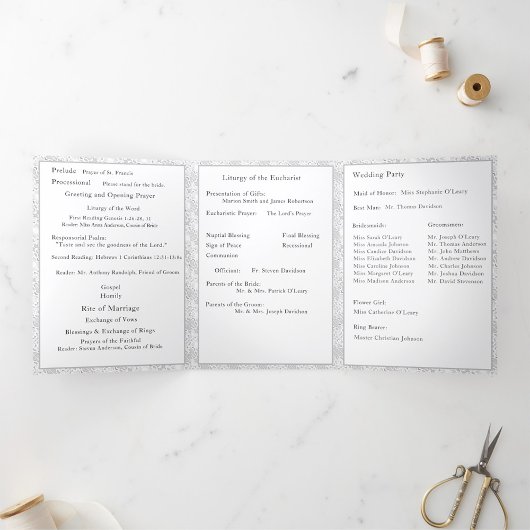 Nuptial Mass Photo Three Fold Letter Foldプログラム 三つ折りプログラム