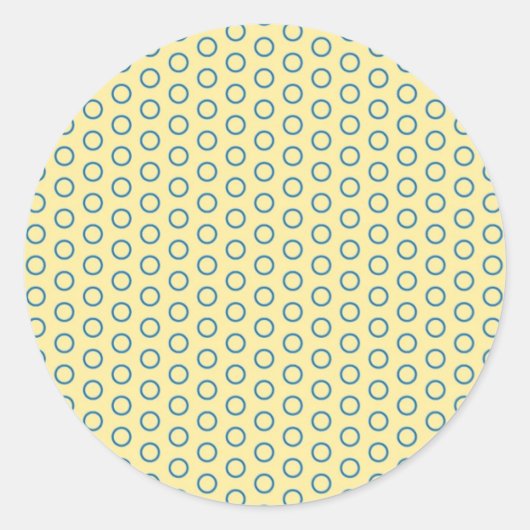 nur punkte kleine punkte viel punkte dots kreise ラウンドシール (正面)