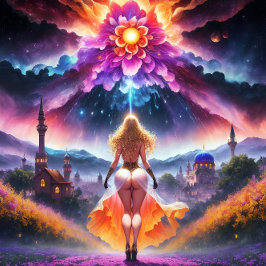 Nura – オアシスカラフル：自己発見の芸術 ポスター