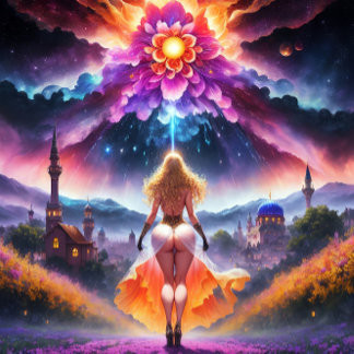 Nura – オアシスカラフル：自己発見の芸術 ポスター