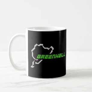 Nurburgring GreenHell Nordschleife Track GT7ムービー コーヒーマグカップ