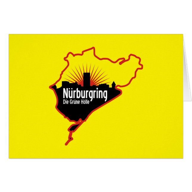 Nurburgring Nordschleifeの競技場、ドイツ (正面横)
