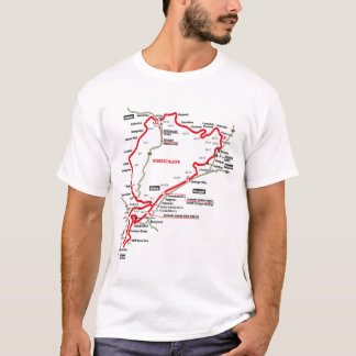 Nürburgring Nordschleife - Germany Track Map Photo Tシャツ