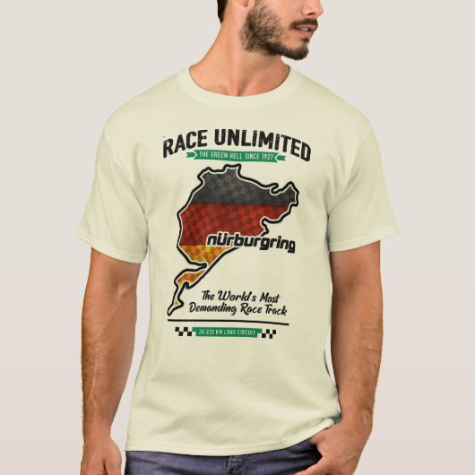 Nürburgring - Race on Limited Tシャツ (正面)