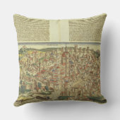 Nureからのフィレンツェ囲まれた市の眺め、 クッション (裏面)