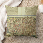 Nureからのフィレンツェ囲まれた市の眺め、 クッション (ブランケット)