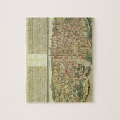 Nureからのフィレンツェ囲まれた市の眺め、 ジグソーパズル (縦)