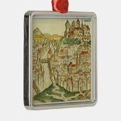 NureからのCracow (Kracow)市の眺め、 メタルオーナメント (右)