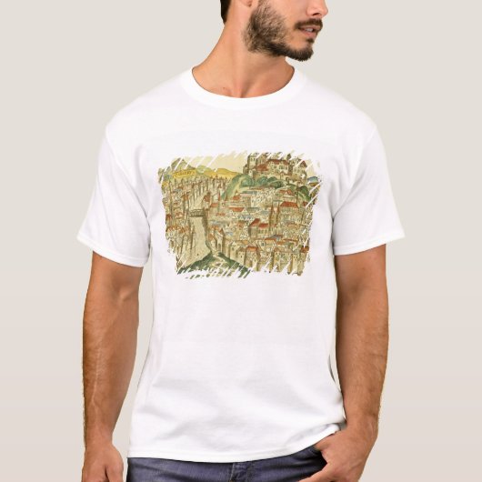 NureからのCracow (Kracow)市の眺め、 Tシャツ (正面)