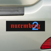nuremberg2バンパーステッカー バンパーステッカー (車上)