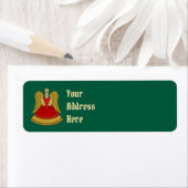 Nuremberg Christmas Angel Return Address Label ラベル (インサイチュ)
