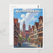 Nuremberg Germany Travel ポストカード (正面/裏面)