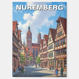 Nuremberg Germany Travel マグネット