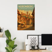 Nuremberg — The Medieval Heart of Bavaria ポスター (ホームオフィス)