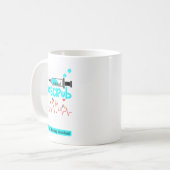 Nuring Living the Scrub Life Certified Nursing As コーヒーマグカップ (正面左)