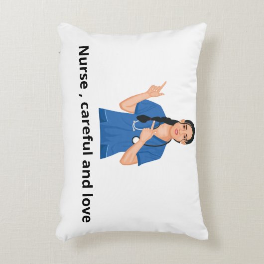 Nurse アクセントクッション (正面(垂直))