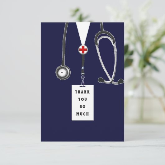 Nurse サンキューカード (スタンド正面)