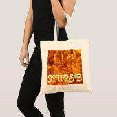 NURSE トートバッグ ゴールデンオレンジの紅葉 RN (正面(商品))