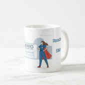 Nurse Appreciation Art  Mug Design コーヒーマグカップ (正面右)