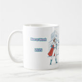 Nurse Appreciation Art  Mug Design コーヒーマグカップ (左)
