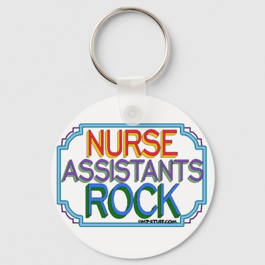 Nurse Assistants Rock キーホルダー (正面)