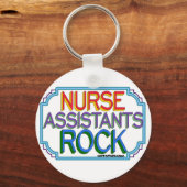 Nurse Assistants Rock キーホルダー (正面)