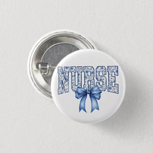 Nurse Button 缶バッジ (正面&裏面)