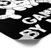 Nurse By Day Gamer By Night - Gaming Quote  ポスター (角)