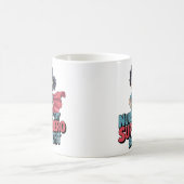 Nurse By Day Superhero By Night Funny Nurse Coffee コーヒーマグカップ (中央)